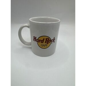 Hard Rock Cafe White Ceramic Coffee Mug Collectible Souvenir‎